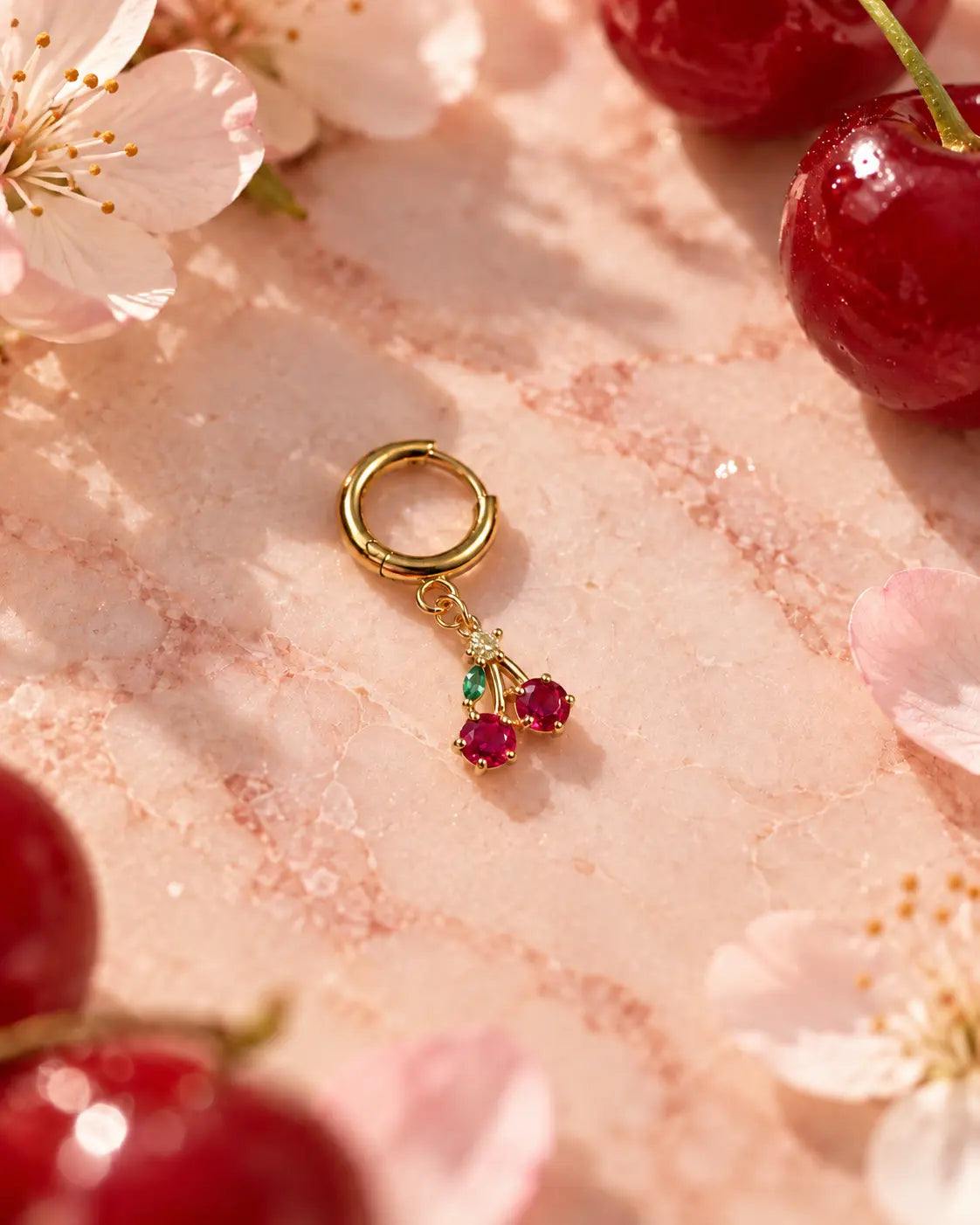 Orecchino pendente frutta ciliegia donna Fruits & Jewels 